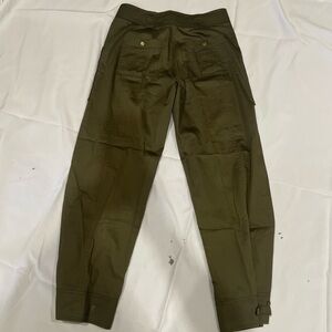 Diane Von Furstenberg Green Cargo Pants Utility Style for Women